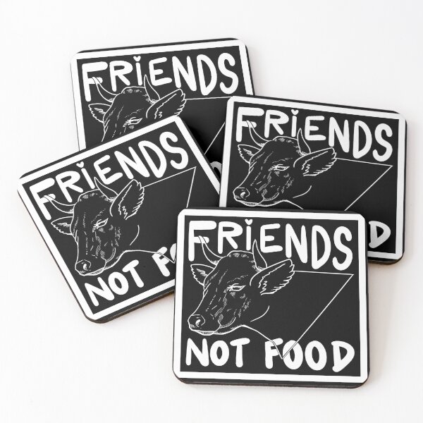 Item preview, Friends Not Food (White) designed and sold by Oaktreeish.