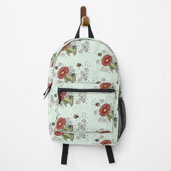 Item preview, Cute bees and bug on flowers designed and sold by SaelKamila.