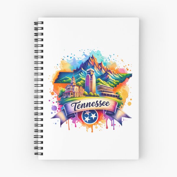 Item preview, ✨Retro US State Watercolor Maps - Teennessee - Unique Travel Art T-Shirts, Mugs, Stickers & More designed and sold by artedigital99.