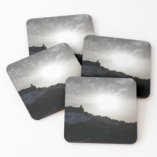 Item preview, Monastery on Patmos, evening 2, monochrome designed and sold by paulboizot.