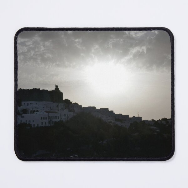 Item preview, Monastery on Patmos, evening 2, monochrome designed and sold by paulboizot.