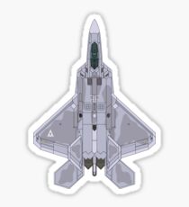 Ace Combat Mobius F-22A Raptor Sticker