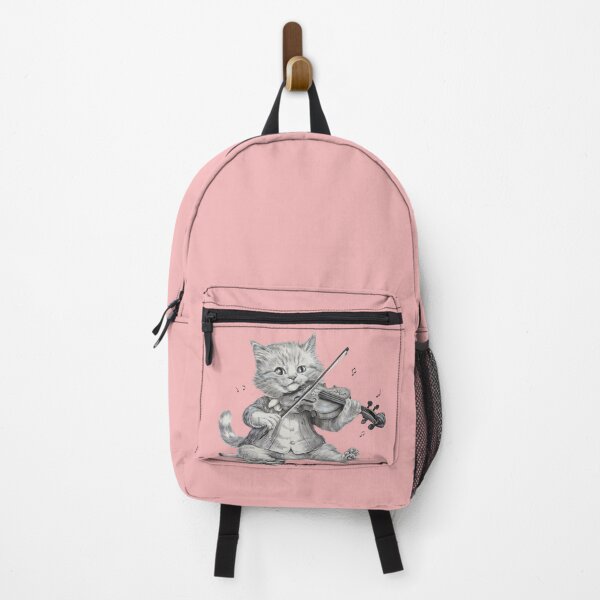 Item preview, Cute cat playing violin designed and sold by DesignsByJensen.