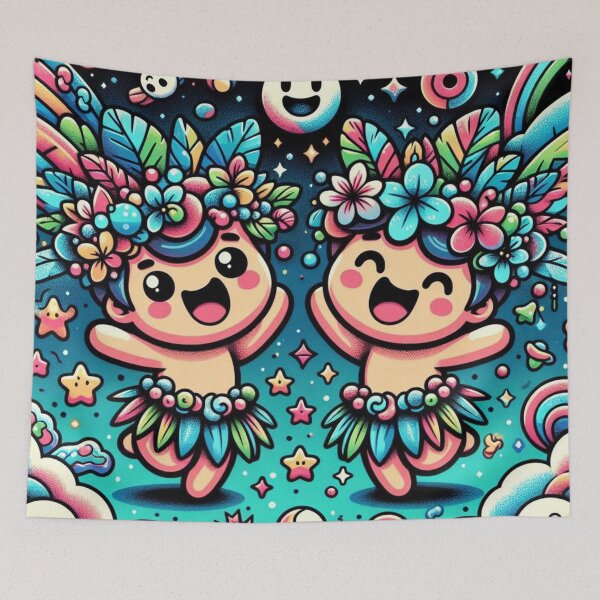 Item preview, Enchanting Hula Kids - 270 designed and sold by sagaofsilence.