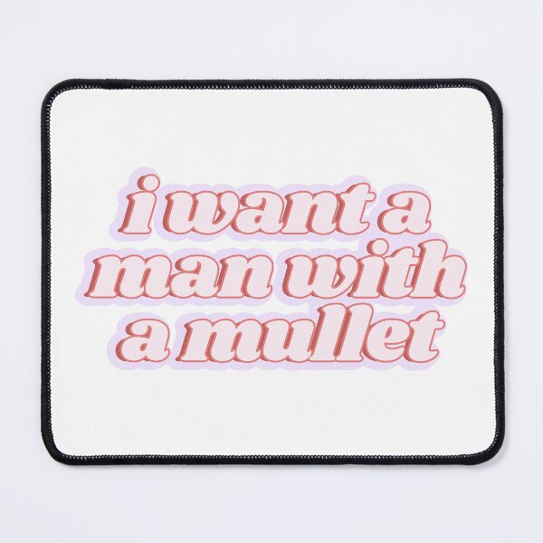 Item preview, man with a mullet designed and sold by Kaylagwill.