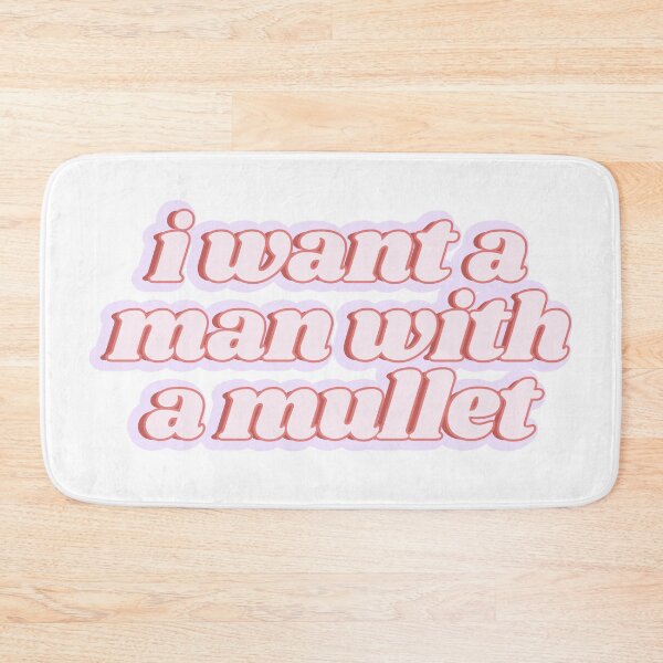 Item preview, man with a mullet designed and sold by Kaylagwill.