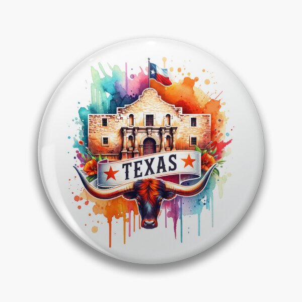 Item preview, ✨Retro US State Watercolor Maps – Texas - Unique Travel Art T-Shirts, Mugs, Stickers & More designed and sold by artedigital99.