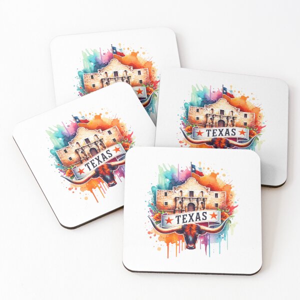Item preview, ✨Retro US State Watercolor Maps – Texas - Unique Travel Art T-Shirts, Mugs, Stickers & More designed and sold by artedigital99.