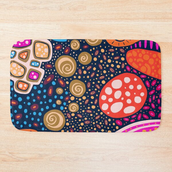 Item preview, modern colorfull wallpaper designed and sold by Erlin Rudho.