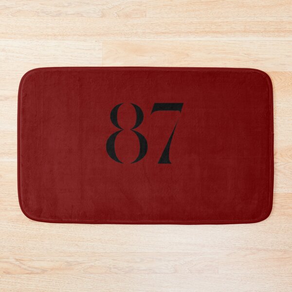 Item preview, 87, eighty-seven, black, quake designed and sold by Numbers-Art.