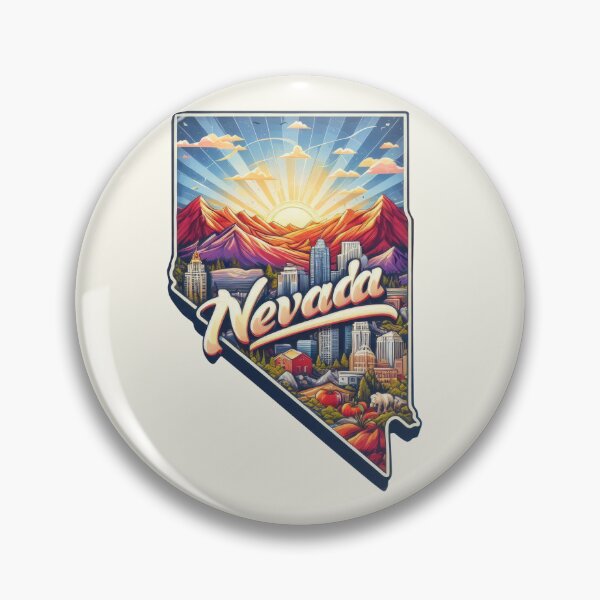 Item preview, NEVADA United States of America, artistic shape designed and sold by Margival.