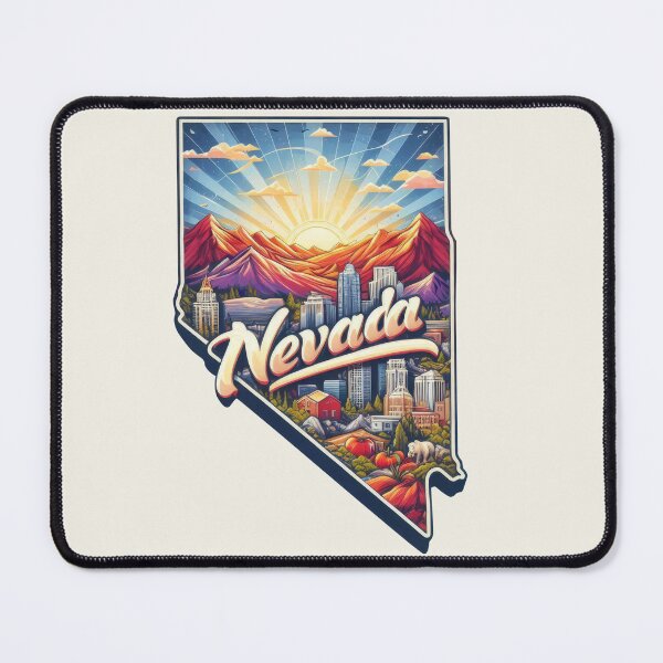 Item preview, NEVADA United States of America, artistic shape designed and sold by Margival.