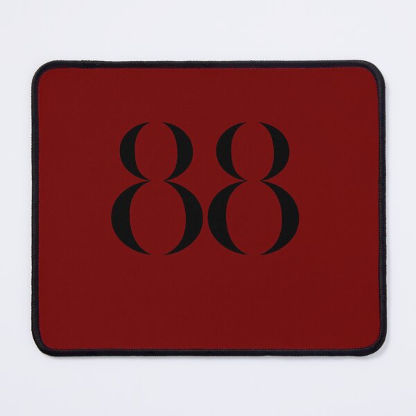 Item preview, 88, eighty-eight, black, quake designed and sold by Numbers-Art.