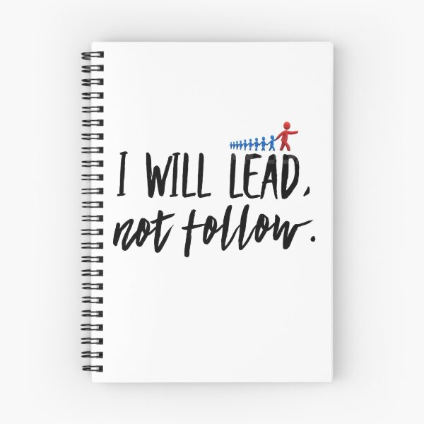 Item preview, Tony Robbins Motivation - I will lead, not follow. designed and sold by pinkycherry.