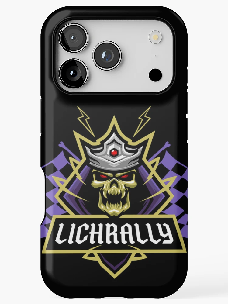 Thumbnail 1 of 4, iPhone Case, Literally a Lich Rally designed and sold by Yue Miko.