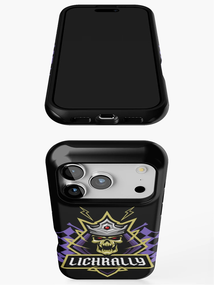 Thumbnail 3 of 4, iPhone Case, Literally a Lich Rally designed and sold by Yue Miko.