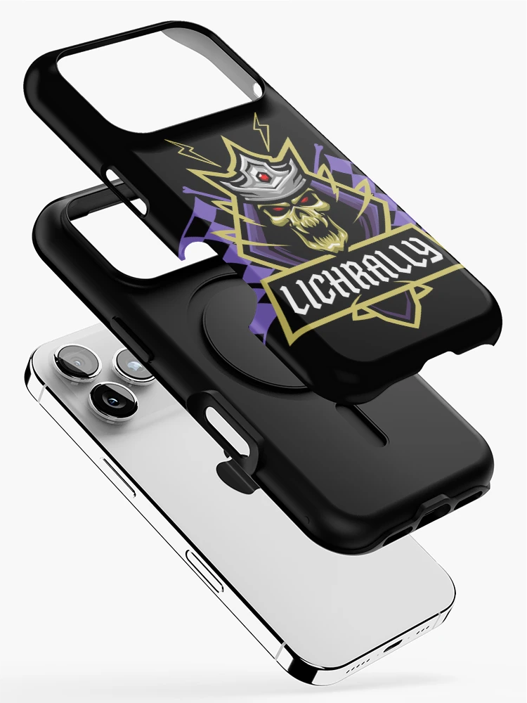 Thumbnail 2 of 4, iPhone Case, Literally a Lich Rally designed and sold by Yue Miko.