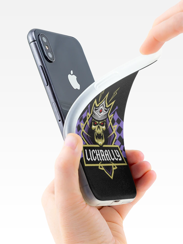 Thumbnail 4 of 5, iPhone Case, Literally a Lich Rally designed and sold by Yue Miko.