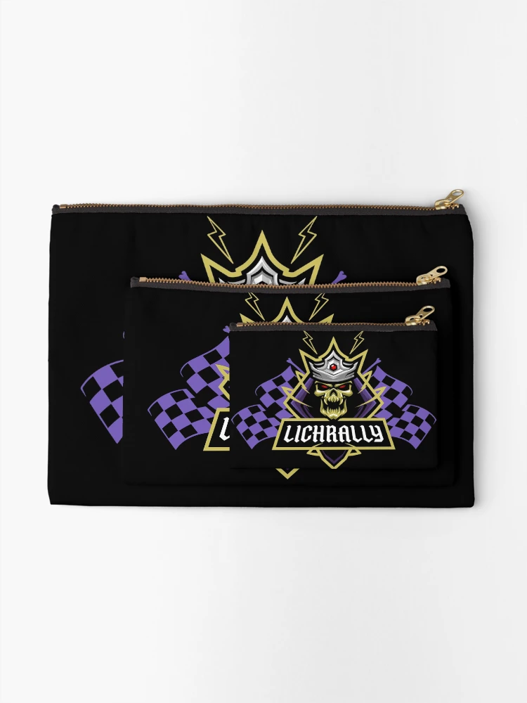 Thumbnail 2 of 4, Zipper Pouch, Literally a Lich Rally designed and sold by Yue Miko.