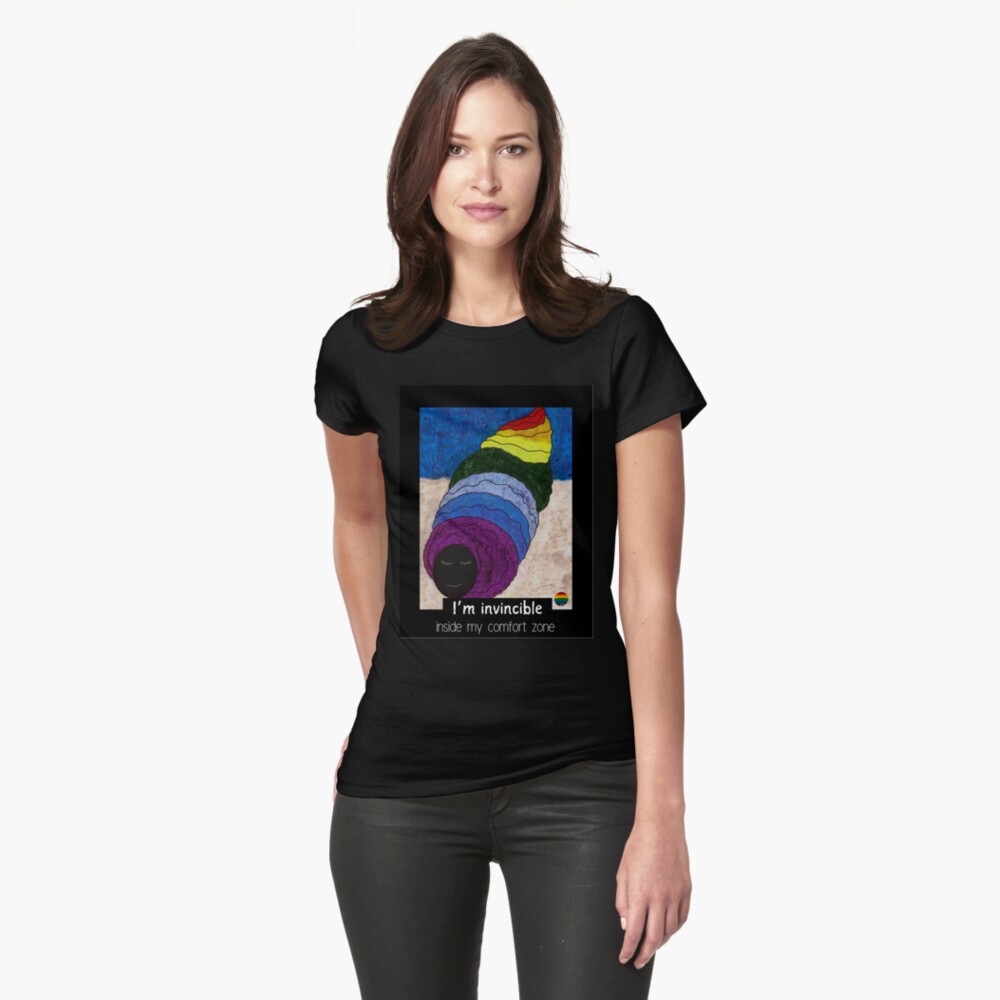 Item preview, Fitted T-Shirt designed and sold by adzik.
