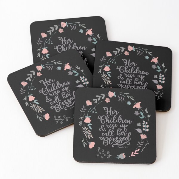 Item preview, Her Children Rise Up And Call Her Blessed - Proverbs 31:28 Blush designed and sold by amazingjoy.