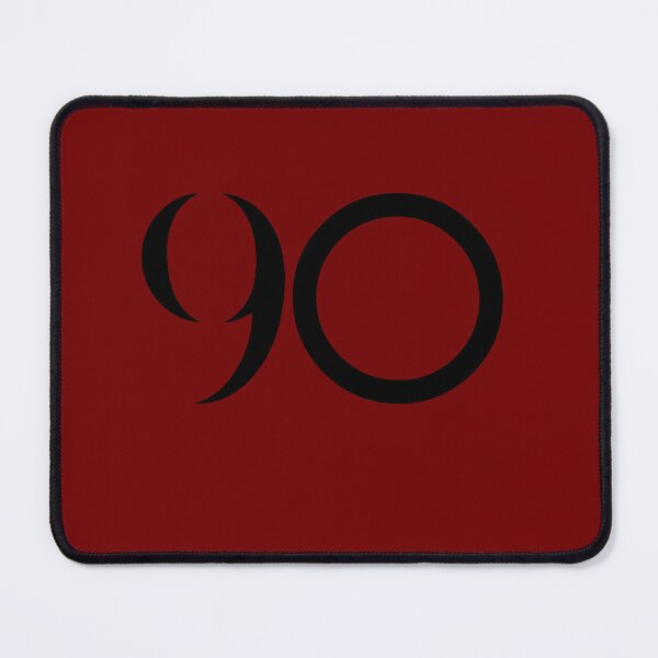 Item preview, 90, ninety, black, quake designed and sold by Numbers-Art.