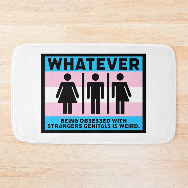 Item preview, Unconventional bathroom sign designed and sold by Rachel the Artist .