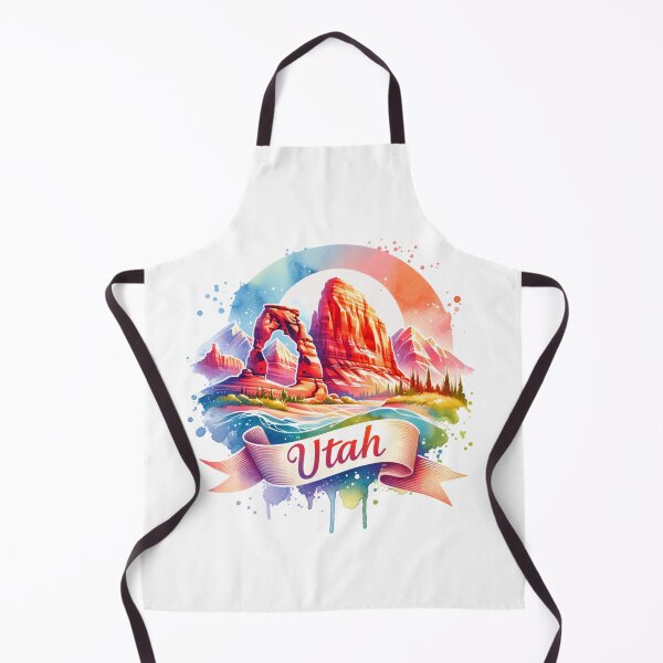 Item preview, ✨Retro US State Watercolor Maps – Utah - Unique Travel Art T-Shirts, Mugs, Stickers & More designed and sold by artedigital99.