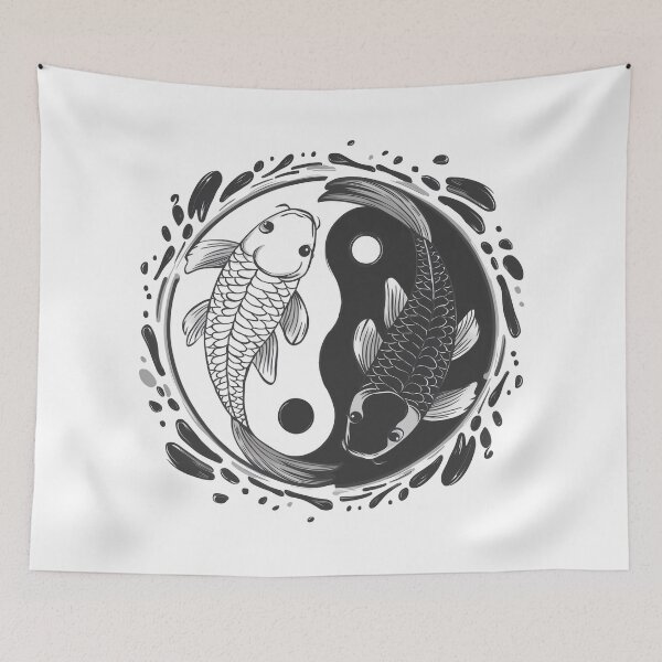 Item preview, Yin and yang designed and sold by tee-blah-blah.