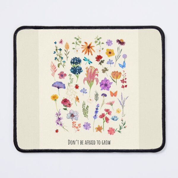 Item preview, Don't Be Afraid to Grow Flowers designed and sold by SillyTeesforYou.