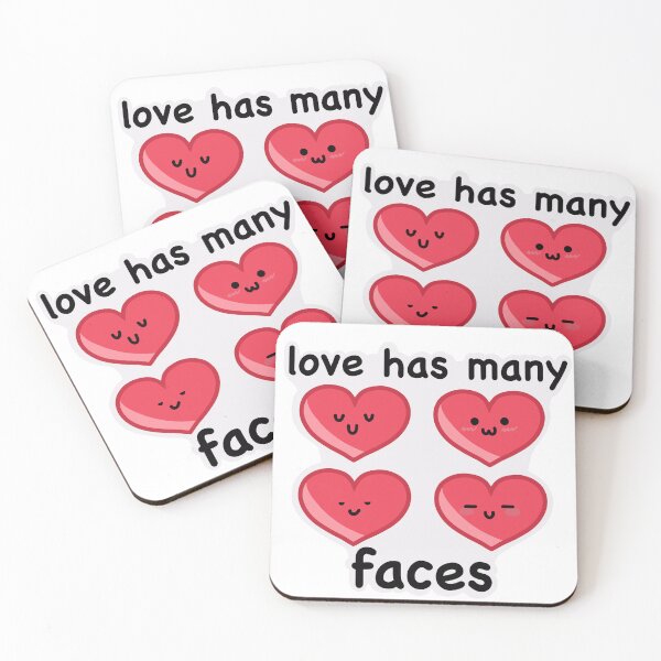 Item preview, Love has many faces designed and sold by ArtInSoul-K.