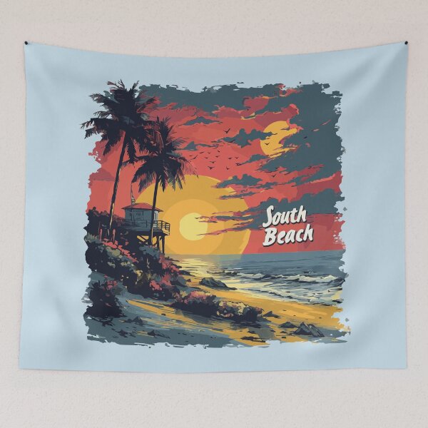 Item preview, South Beach - Miami designed and sold by VelvetRoom.