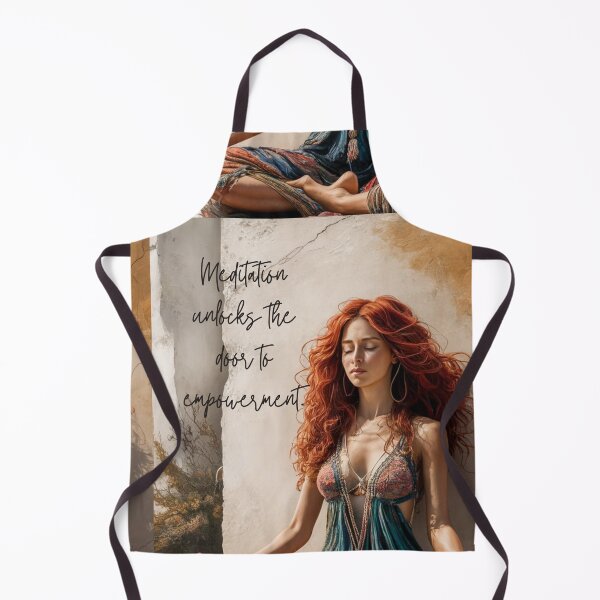 Item preview, Empowered Serenity – Bohemian Meditation Art designed and sold by IManifestArt.