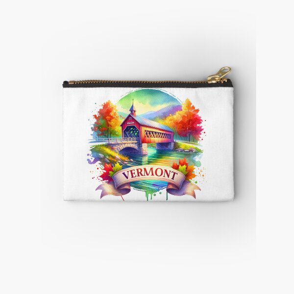 Item preview, ✨Retro US State Watercolor Maps – Vermont - Unique Travel Art T-Shirts, Mugs, Stickers & More designed and sold by artedigital99.