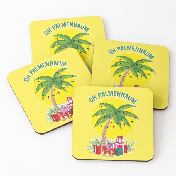 Item preview, Oh palm tree, funny Christmas illustration designed and sold by Mauswohn.