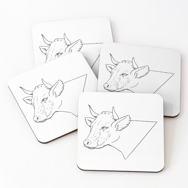 Item preview, Cow Friend (Black) designed and sold by Oaktreeish.