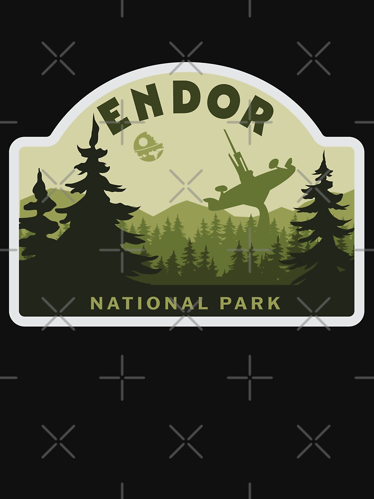 Imagen 7 de 7, Camiseta deportiva con la obra Parque Nacional Endor, diseñada y vendida por Hanneliza.