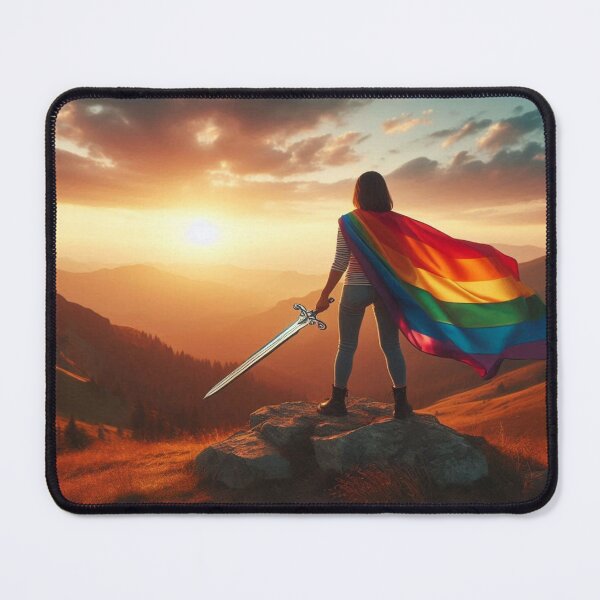 Item preview, Courage and Pride: The Rainbow Warrior designed and sold by Trac-Fusion.
