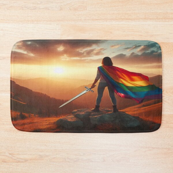 Item preview, Courage and Pride: The Rainbow Warrior designed and sold by Trac-Fusion.