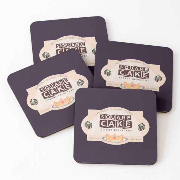 Item preview, "The Bird's Nest" Fruit Sticker - Shirley Jackson Academia Label - Square Cake Citrus Importers designed and sold by LochNestFarm.