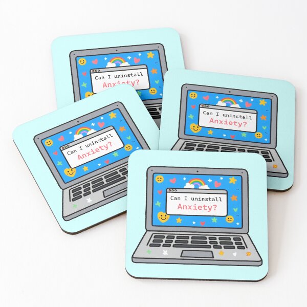 Item preview, Uninstall Anxiety designed and sold by Vkinsify.