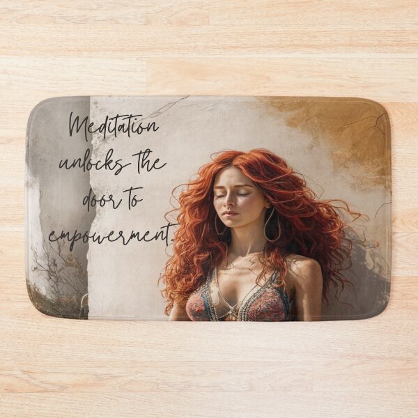 Item preview, Empowered Serenity – Bohemian Meditation Art designed and sold by IManifestArt.