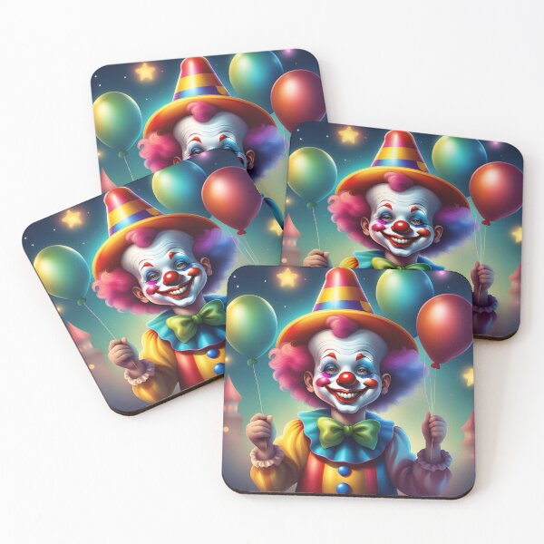 Artikelvorschau, Bunter Clown Lustige Geschenke Süß entworfen und verkauft von Marcin-PL.