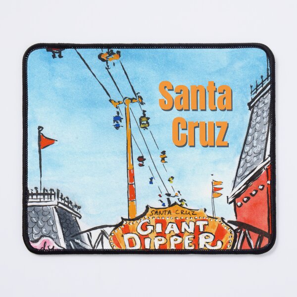 Item preview, Santa Cruz Boardwalk – Fun California Art designed and sold by Fun Travel Art.