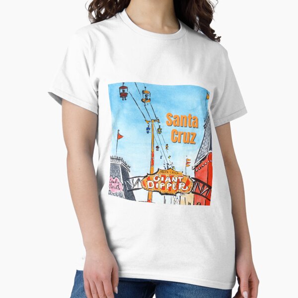 Item preview, Santa Cruz Boardwalk – Fun California Art designed and sold by Fun Travel Art.