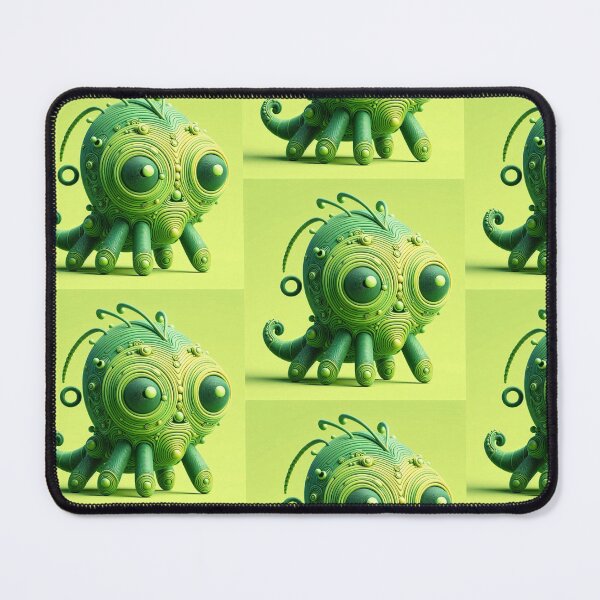 Item preview, Friendly Abstract Alien Critter Lime #1 designed and sold by Comicalcreation.