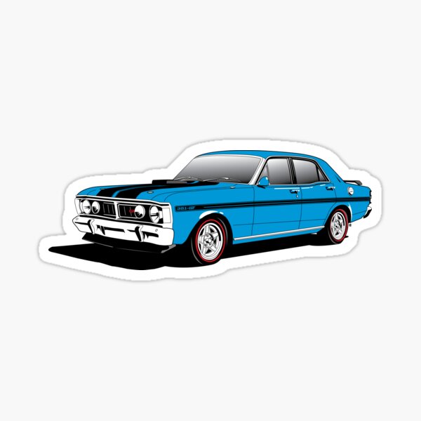 Falcon XY GT HO Blue Sticker