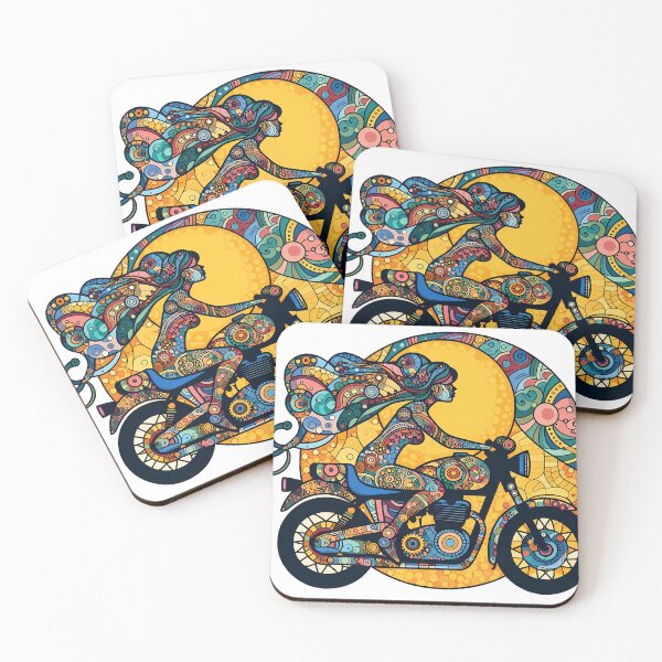 Item preview, Motorcycle Girl  designed and sold by OzzFrequency.