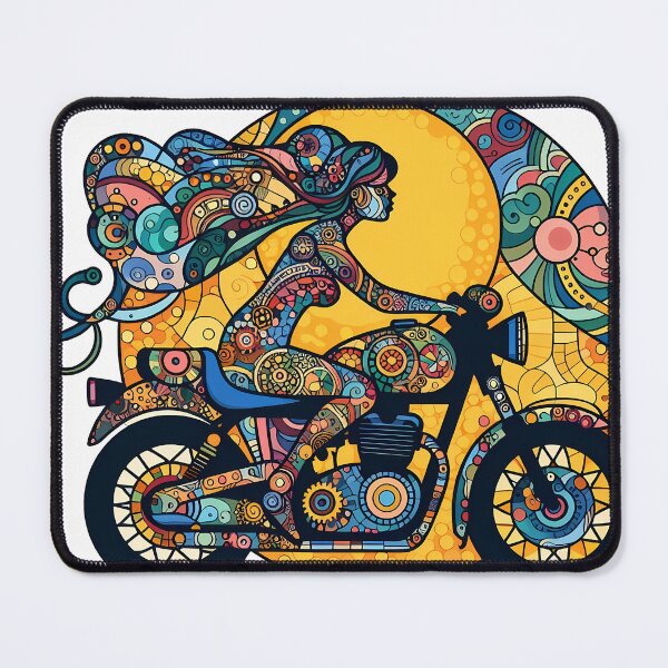 Item preview, Motorcycle Girl  designed and sold by OzzFrequency.