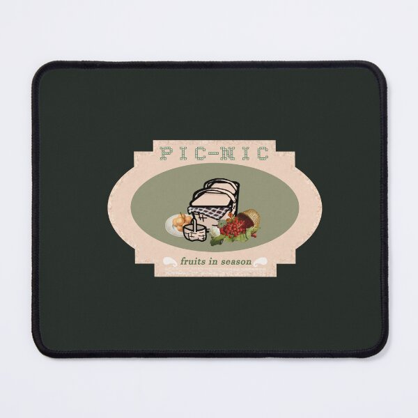 Item preview, Midcentury Collage Fruit Sticker - Shirley Jackson Academia Label - Picnic Fruits in Season designed and sold by LochNestFarm.